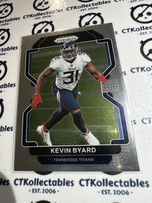 NFL Panini Prizm Base Card #8 Kevin Byard  Tennessee Titans