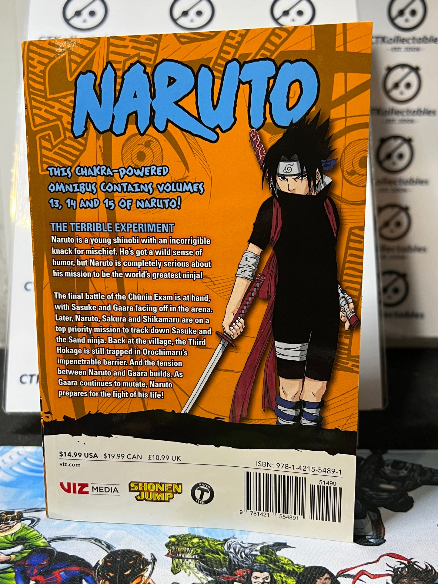 NARUTO 3IN1 MANGA VF MASASHI KISHIMOTO COMIC PB BOOK 2008