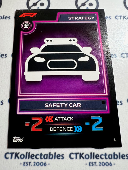 2023 Topps Turbo Attax F1 Base Card - #6 Safety Car