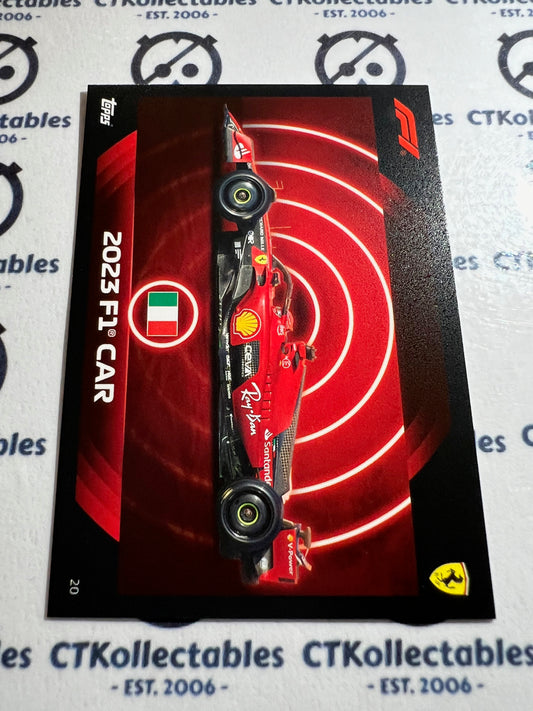 2023 Topps Turbo Attax F1 Base Card - #20 F1 Car