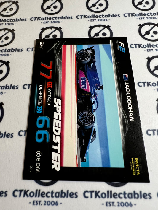 2023 Topps Turbo Attax F1 Base Card - #227 Speedster-Jack Doohan