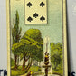 1926 FORTUNE TELLING CARDS BY CARRERAS GRATIS TOBACCONIST # 20  EIGHT OF SPADES