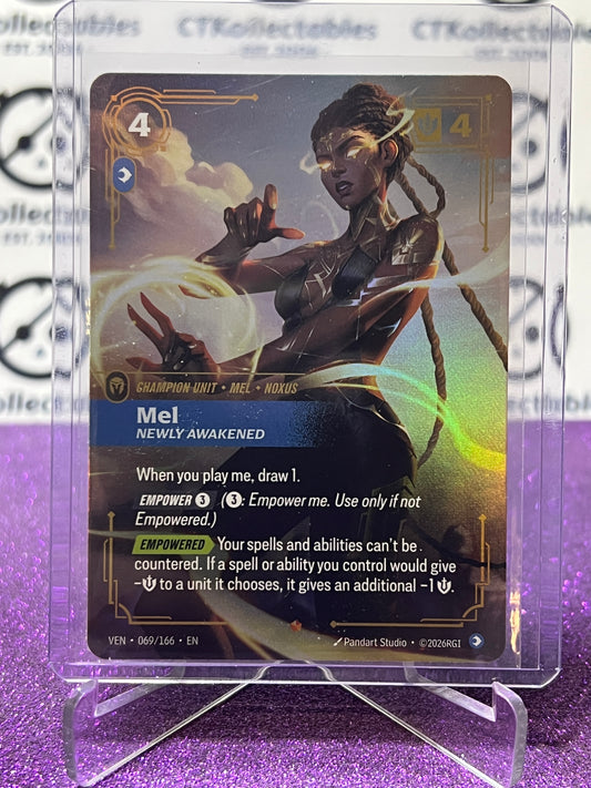 2026 RIFTBOUND LEAGUE OF LEGENDS VENDETTA MEL # 069/166 EPIC FOIL TRADING GAME CARD