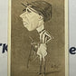 1925 PLAYER'S CIGARETTES  HORSE RACING CARICATURES JOSEPH CHILDS # 10 JOHN PLAYER & SONS CARD