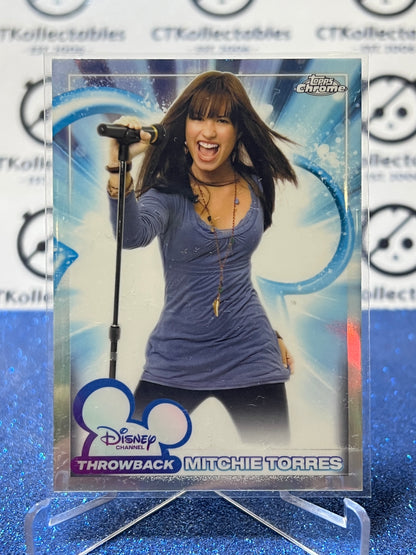 2026 DISNEY TOPPS CHROME MITCHIE TORRES # DC-10 THROWBACK FOIL CARD