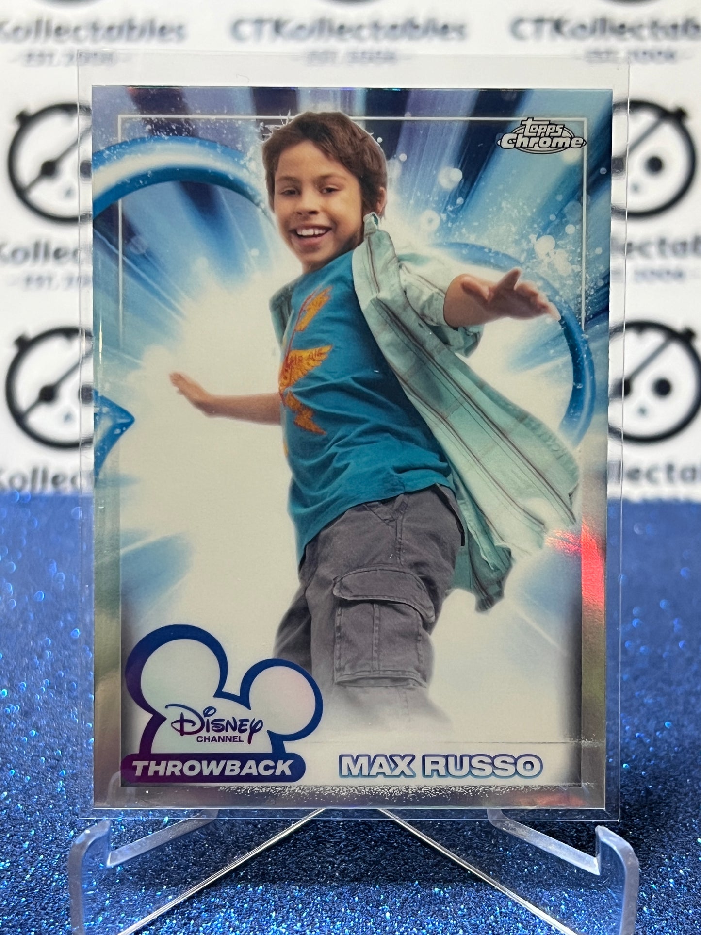 2026 DISNEY TOPPS CHROME MAX RUSSO # DC-6 THROWBACK FOIL CARD