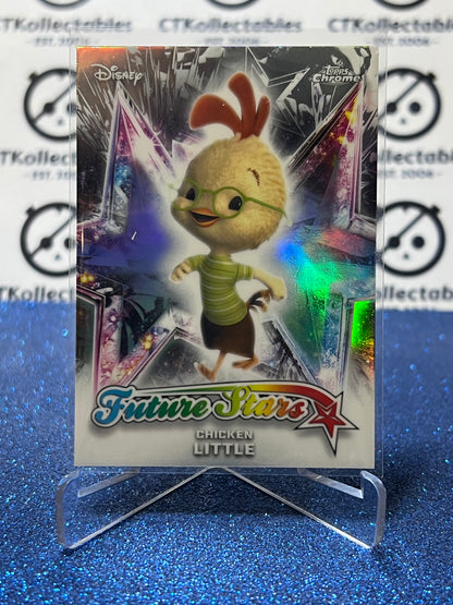 2026 DISNEY TOPPS CHROME CHICKEN LITTLE # FS-4 FUTURE STARS FOIL CARD