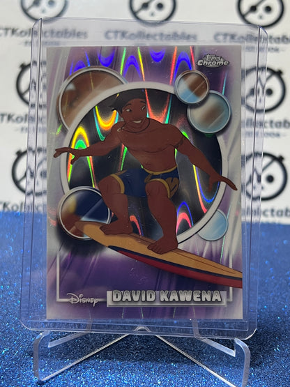 2026 DISNEY TOPPS CHROME DAVID KAWENA # 152 WAVE FOIL CARD