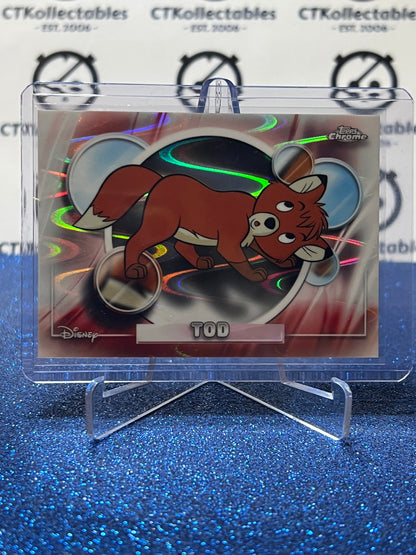2026 DISNEY TOPPS CHROME TOD # 45 WAVE FOIL CARD