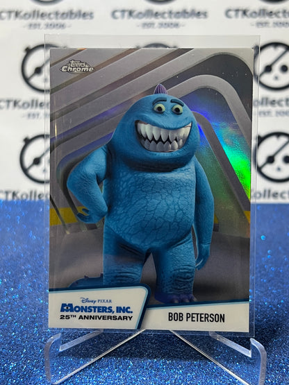 2026 DISNEY TOPPS CHROME BOB PETERSON # MI-14 MONSTERS INC. FOIL CARD