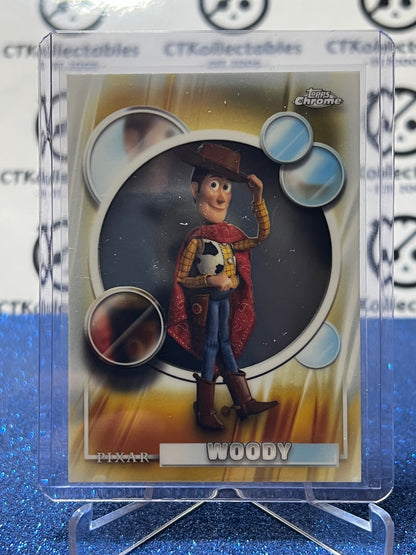 2026 DISNEY TOPPS CHROME WOODY # 194 TOY STORY. FOIL CARD