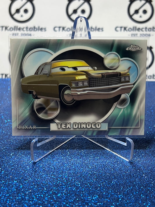 2026 DISNEY TOPPS CHROME TEX DINOCO # 19 CARS FOIL CARD