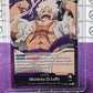 2024 ONE PIECE MONKEY.D.LUFFY # OP09-061 L EMPERORS IN THE NEW WORLD FOIL ENGLISH CARD