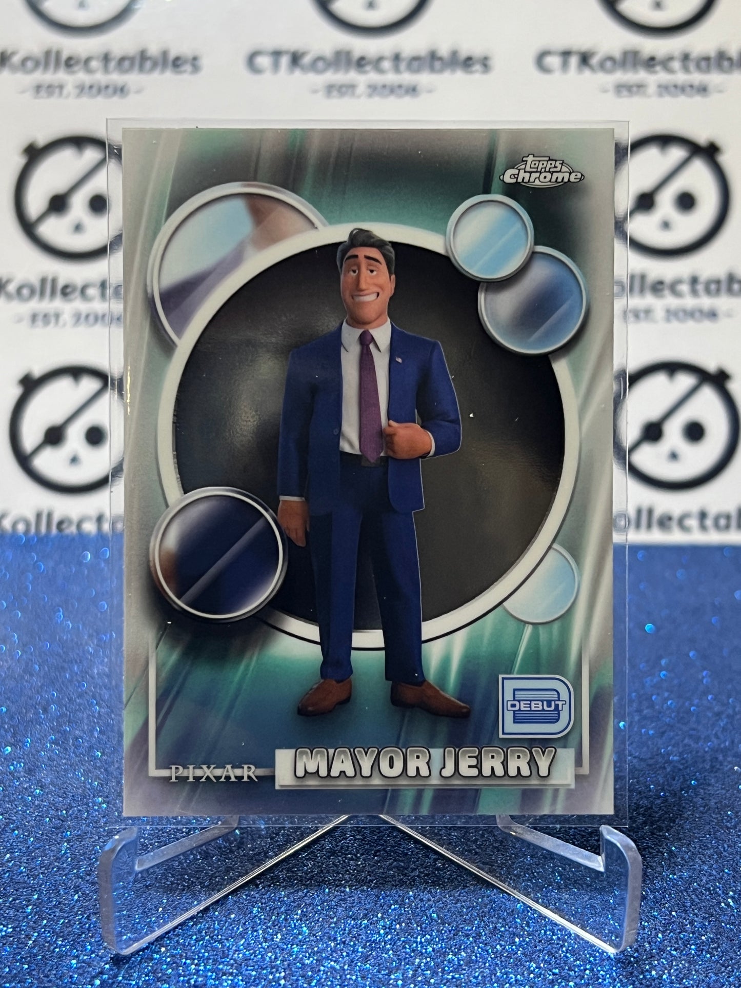 2026 DISNEY TOPPS CHROME MAYOR JERRY # 112 HOPPERS  FOIL CARD