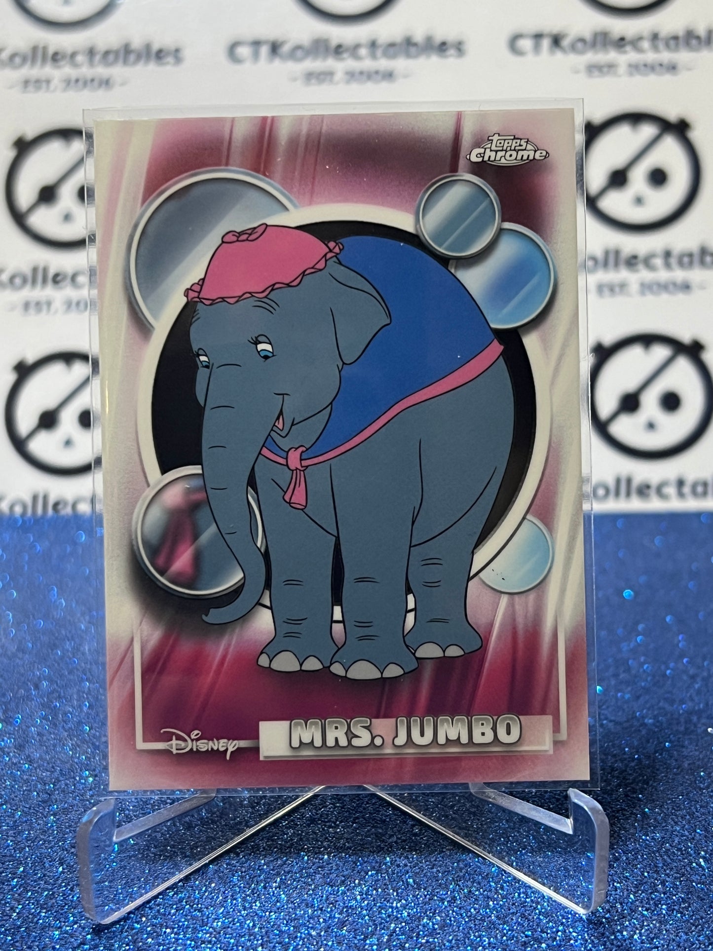 2026 DISNEY TOPPS CHROME MRS. JUMBO # 87 DUMBO  FOIL CARD