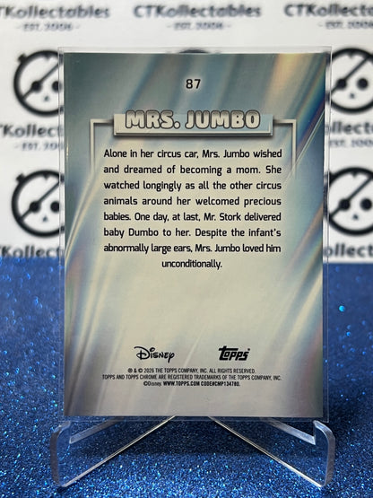 2026 DISNEY TOPPS CHROME MRS. JUMBO # 87 DUMBO  FOIL CARD