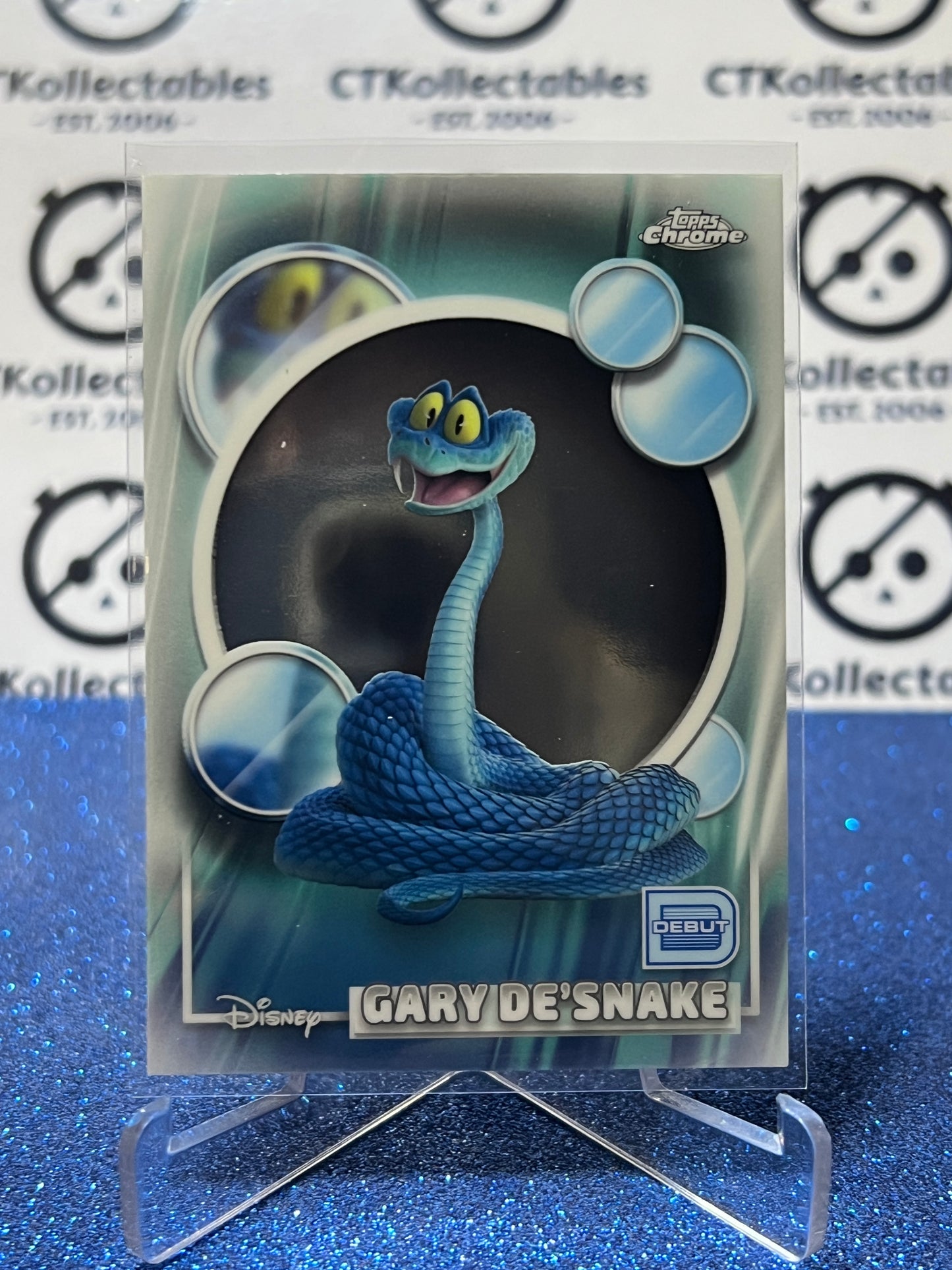 2026 DISNEY TOPPS CHROME GARY DE' SNAKE # 68 ZOOTOPIA  FOIL CARD