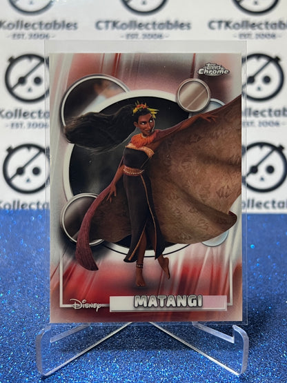 2026 DISNEY TOPPS CHROME MATANGI # 12 MOANA  FOIL CARD