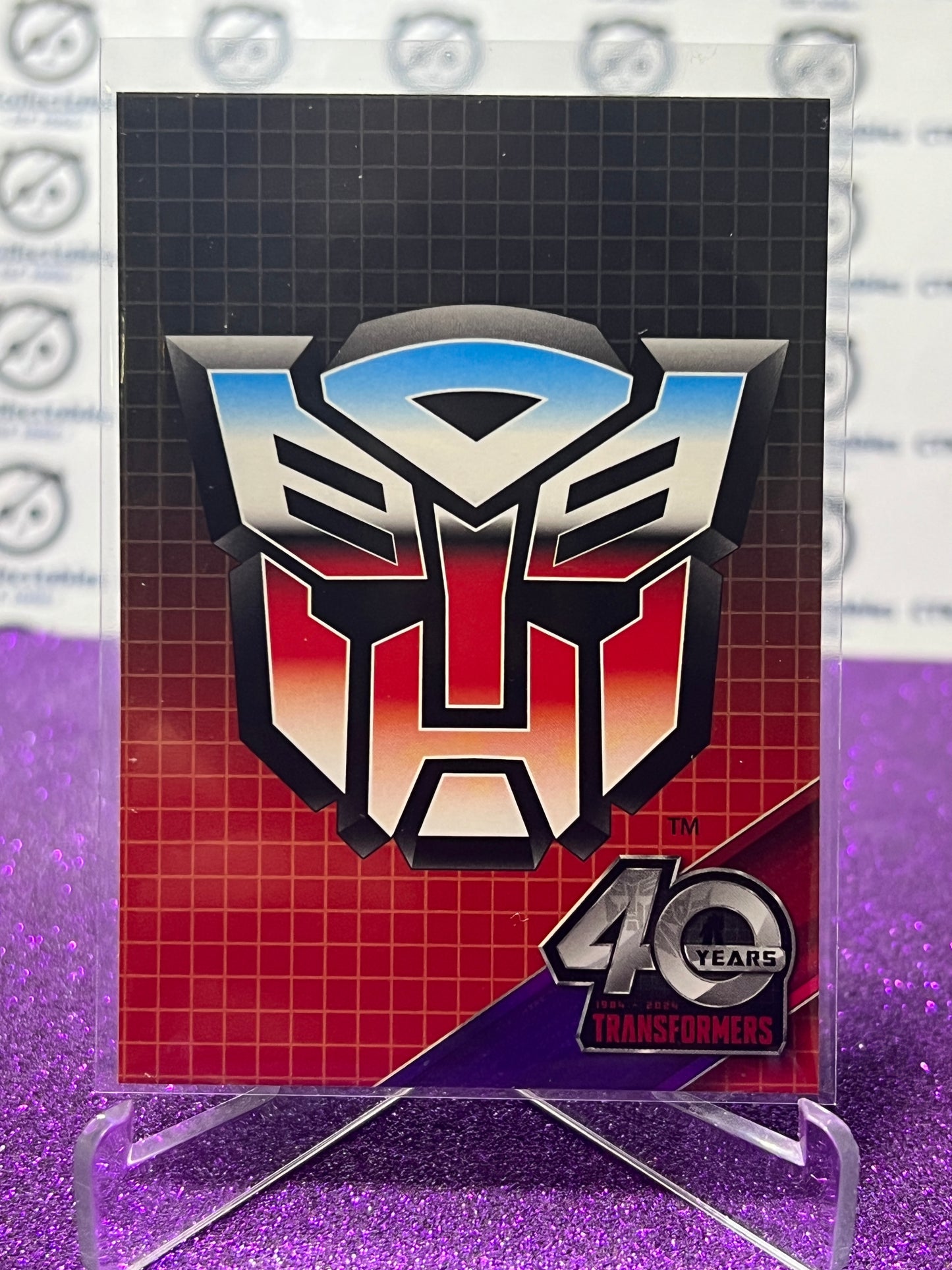 2024 TRANSFORMERS 40th ANNIVERSARY CHECKLIST # 109 NON-FOIL TRADING CARD