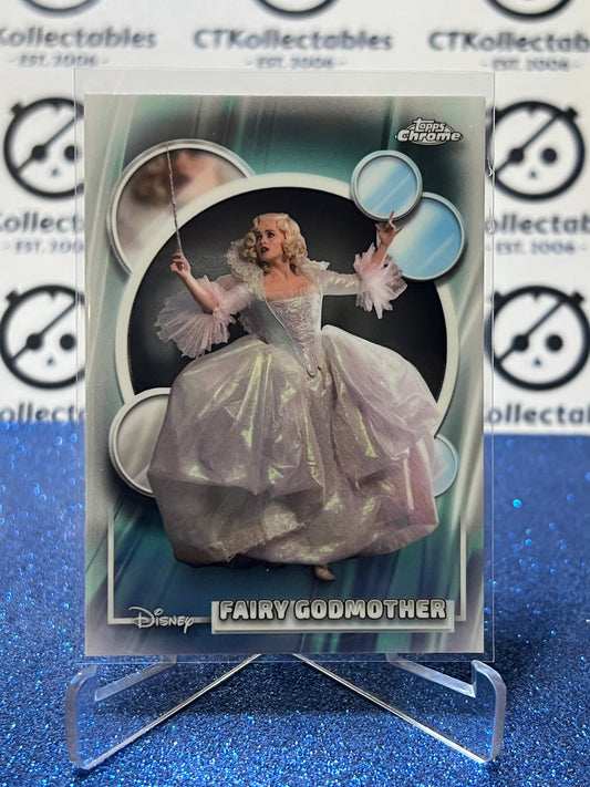 2026 DISNEY TOPPS CHROME FAIRY GODMOTHER # 189 CINDERELLA  FOIL CARD