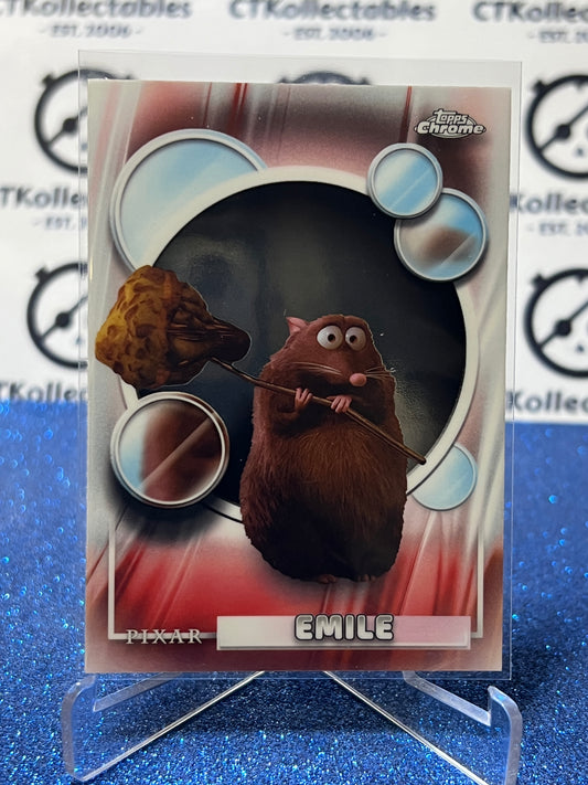 2026 DISNEY TOPPS CHROME EMILE # 49 RATATOUILLE  FOIL CARD