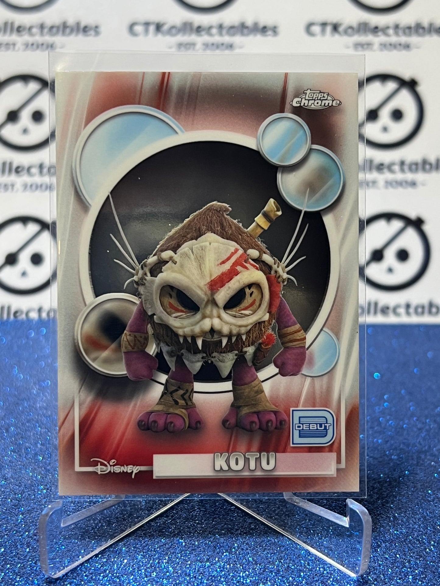 2026 DISNEY TOPPS CHROME KOTU # 13 MOANA FOIL CARD