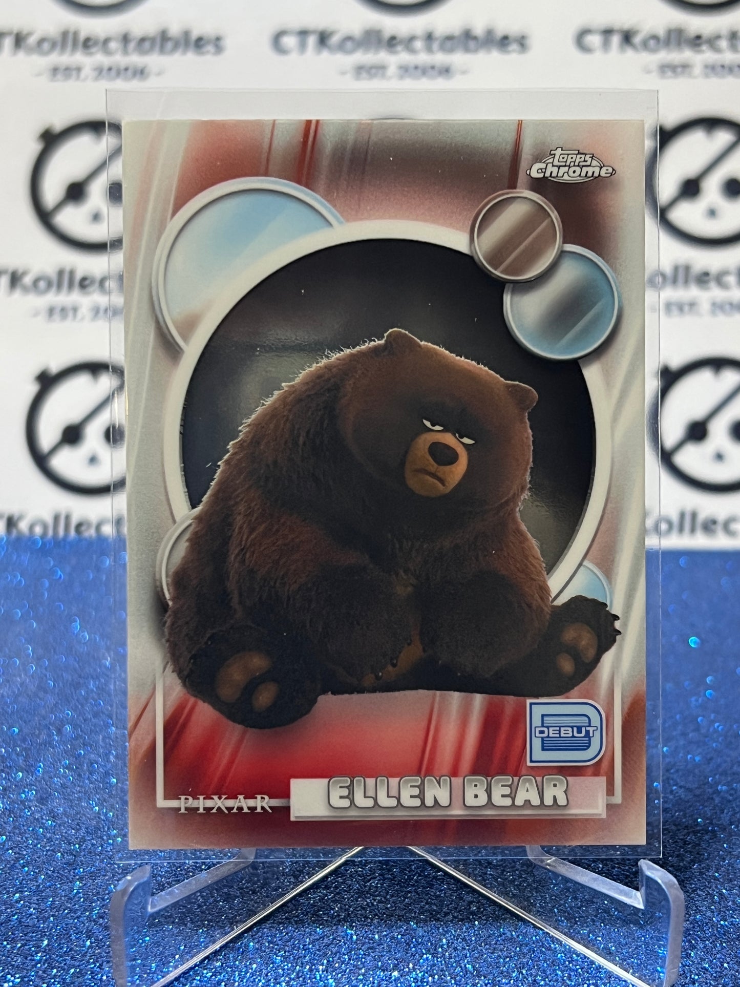 2026 DISNEY TOPPS CHROME ELLEN BEAR # 113 HOPPERS FOIL CARD