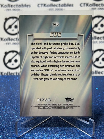 2026 DISNEY TOPPS CHROME EVE # 146 WALLIE FOIL CARD