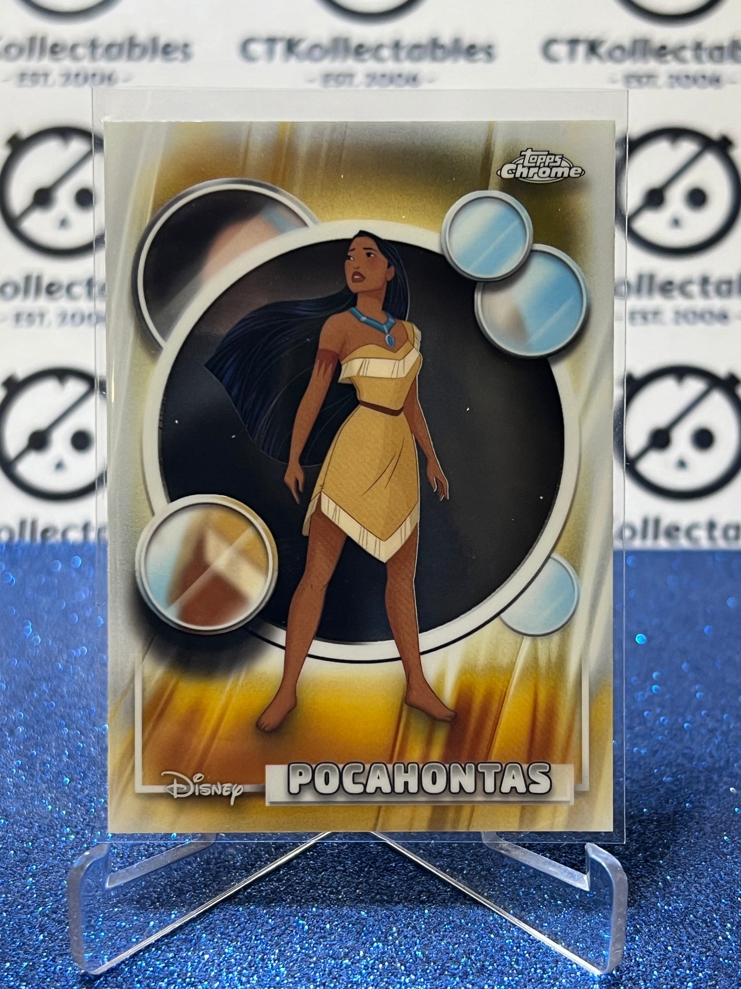 2026 DISNEY TOPPS CHROME POCAHONTAS # 157 FOIL CARD