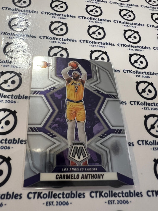 2021-22 NBA Mosaic Base #2 Carmelo Anthony Lakers