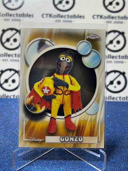 2026 DISNEY TOPPS CHROME GONZO # 57 MUPPETS FOIL CARD
