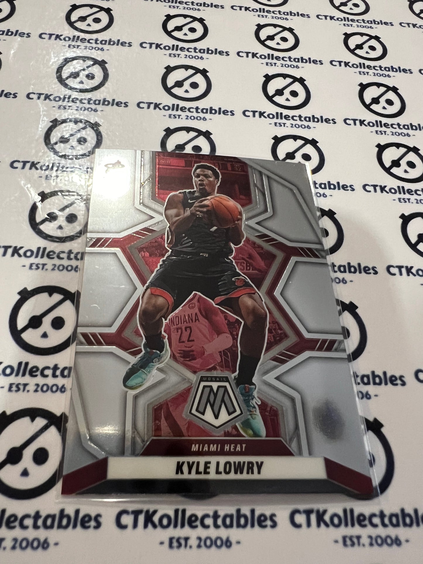 2021-22 NBA Mosaic Base #14 Kyle Lowry Miami Heat