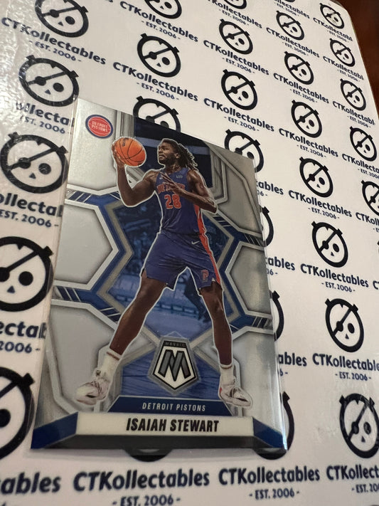 2021-22 NBA Mosaic Base #71 Isaiah Stewart Detroit Pistons