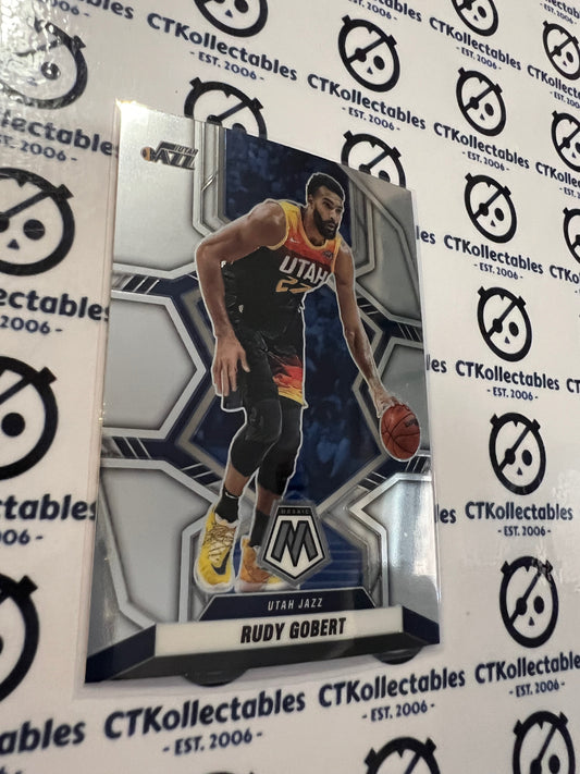 2021-22 NBA Mosaic Base #144 Rudy Gobert Jazz