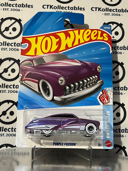 HOT WHEELS MATTEL 46/250 PURPLE PASSION - 2026  UNOPENED