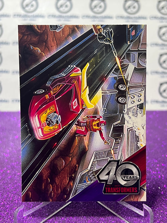 2024 TRANSFORMERS 40th ANNIVERSARY CONNECTING CARD SET C # 76 NON-FOIL PUZZLE TRADING CARD