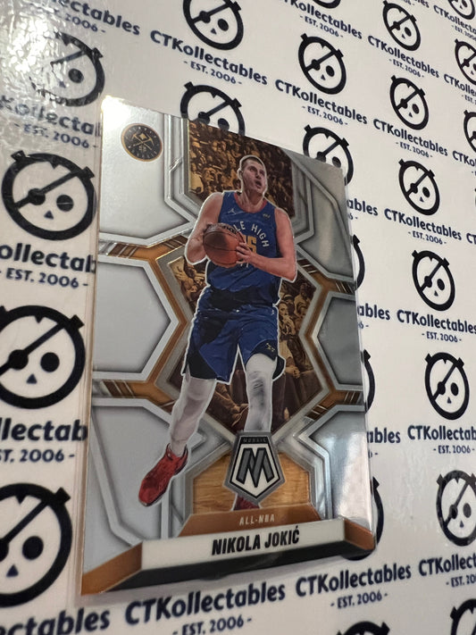 2021-22 NBA Mosaic Base  All-NBA #283 Nikola Jovic Nuggets