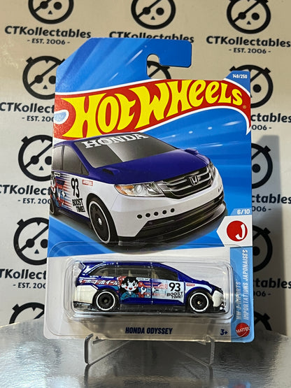 HOT WHEELS MATTEL 149/250 HONDA ODYSSEY HW J-IMPORTS 8/10 - 2026 MANGA  UNOPENED