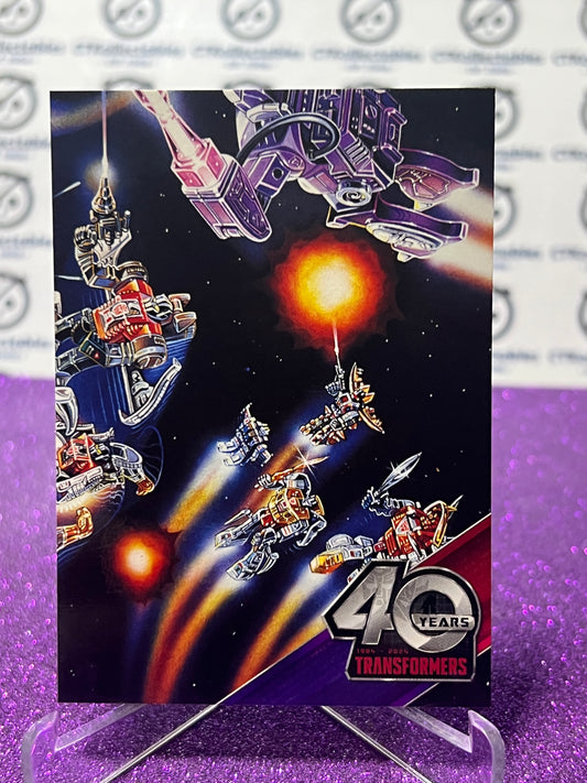 2024 TRANSFORMERS 40th ANNIVERSARY CONNECTING CARD SET B # 54 NON-FOIL PUZZLE TRADING CARD