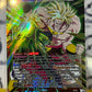 DBS SS BROLY, BRUTALITY BEYOND  MEASURE # BT15-019 SR FOIL DRAGON BALL SUPER CARD