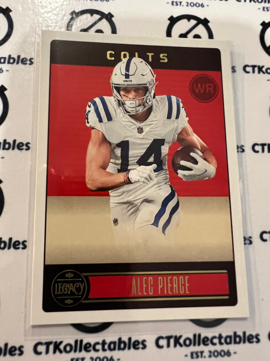 2023 NFL Panini Legacy Base #41 Alec Pierce Colts