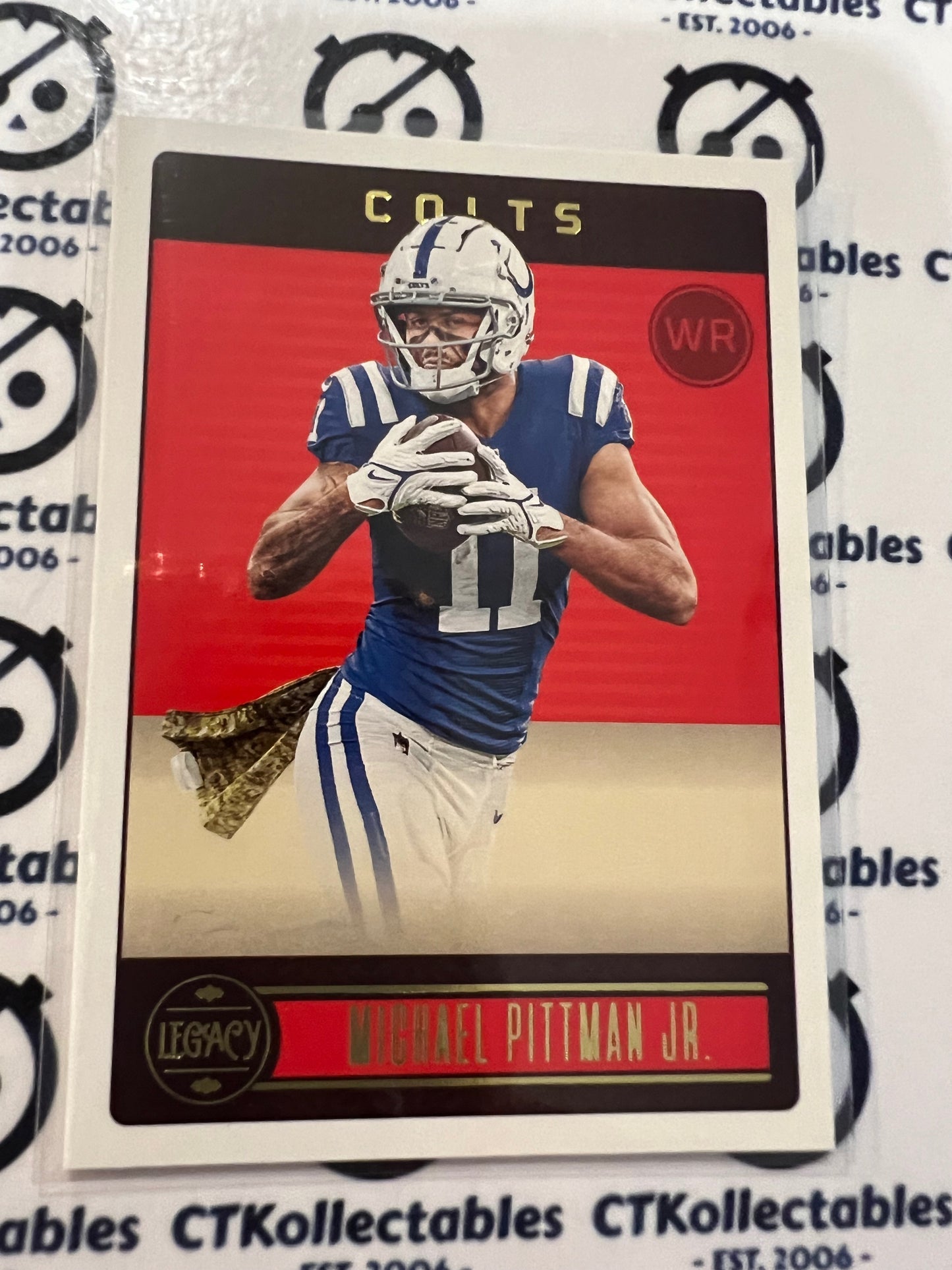 2023 NFL Panini Legacy Base #42 Michael Pittman JR Colts