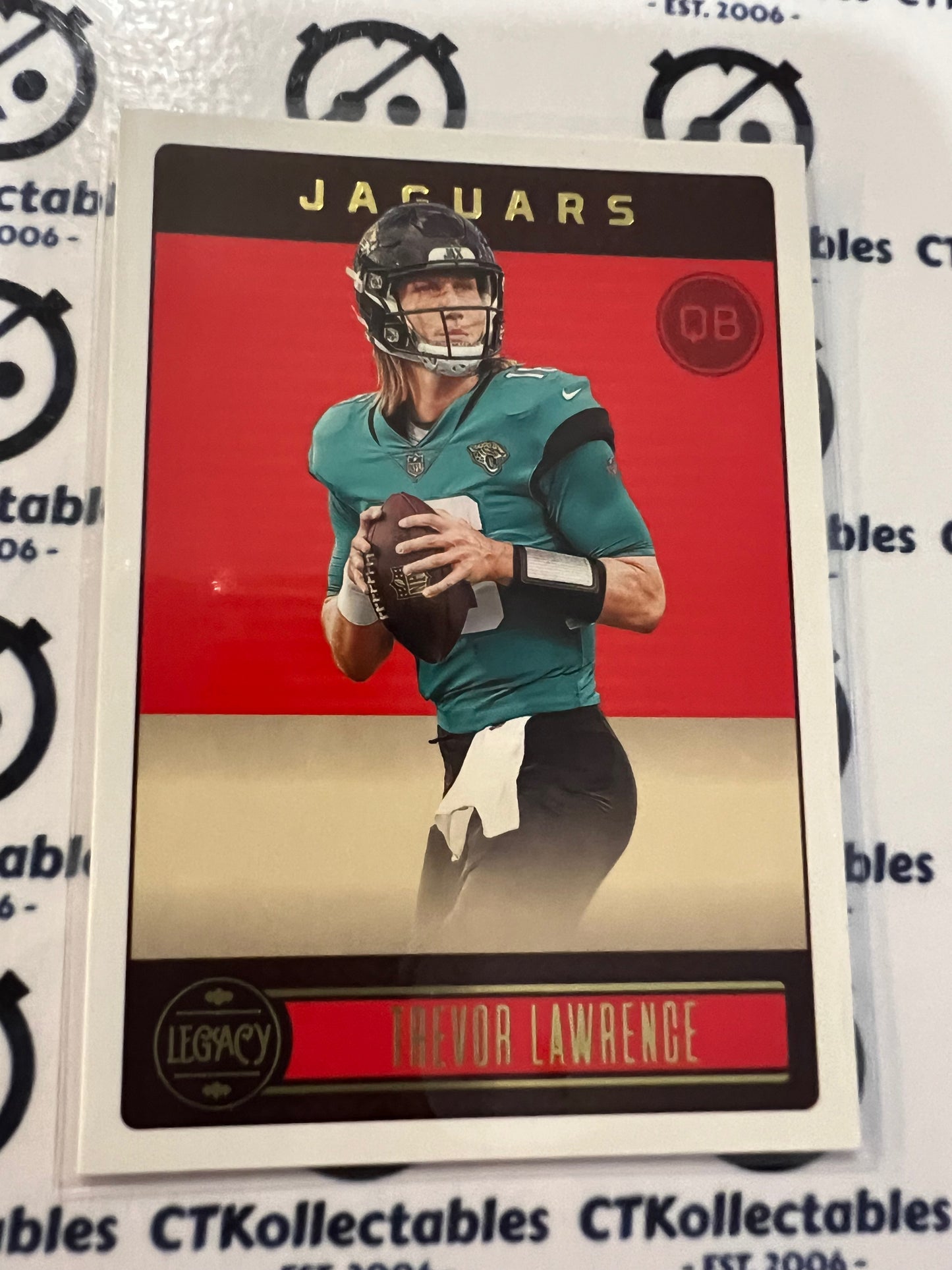 2023 NFL Panini Legacy Base #43 Trevor Lawrence Jaguars