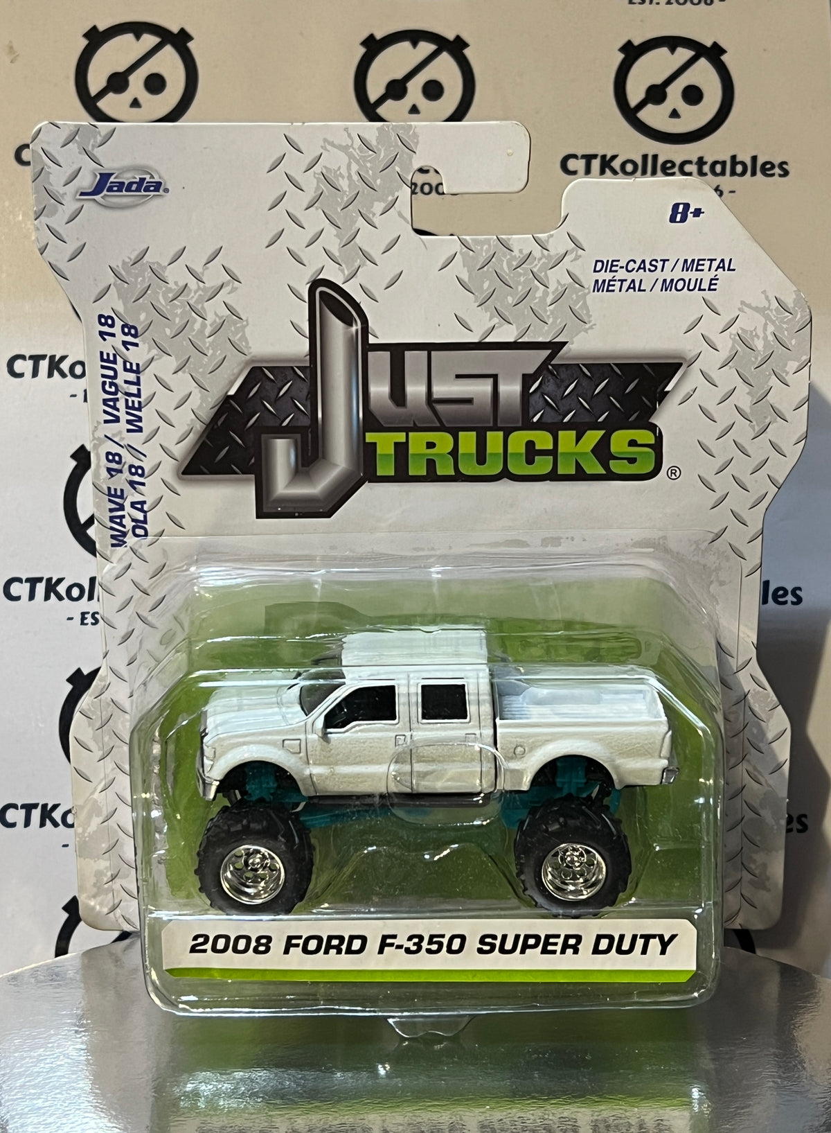 JUST TRUCKS 2008 FORD F-350  SUPER DUTY JADE TOYS 1:64 DIE-CAST/METAL UNOPENED 2022