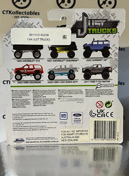 JUST TRUCKS 2008 FORD F-350  SUPER DUTY JADE TOYS 1:64 DIE-CAST/METAL UNOPENED 2022