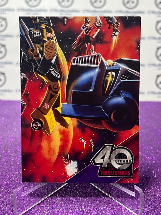 2024 TRANSFORMERS 40th ANNIVERSARY CONNECTING CARD SET A # 26 NON-FOIL PUZZLE TRADING CARD