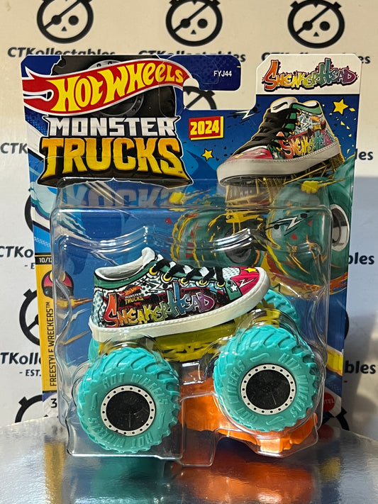 HOT WHEELS MATTEL MONSTER TRUCKS 1/64 FREESTYLE WRECKERS - 2024 UNOPENED