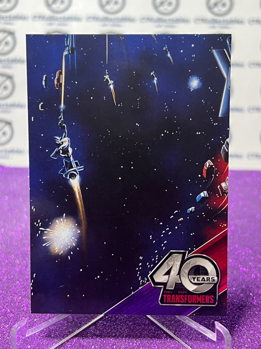 2024 TRANSFORMERS 40th ANNIVERSARY CONNECTING CARD SET A # 25 NON-FOIL PUZZLE TRADING CARD