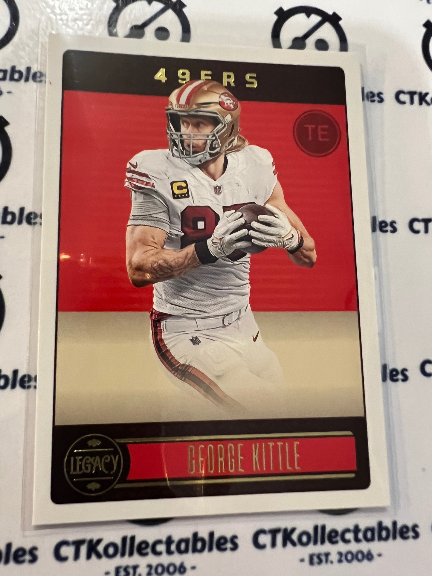 2023 NFL Panini Legacy Base #87 George Kittle 49ERS