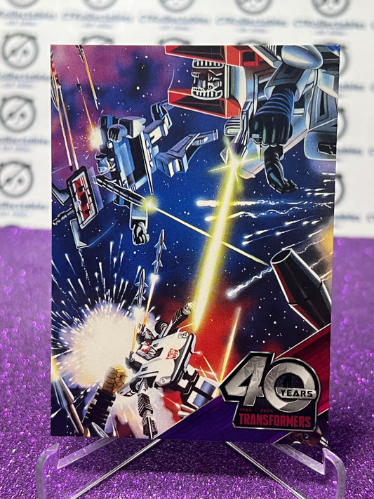 2024 TRANSFORMERS 40th ANNIVERSARY CONNECTING CARD SET A # 23 NON-FOIL PUZZLE TRADING CARD